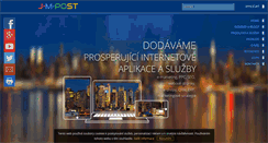 Desktop Screenshot of jmpost.cz